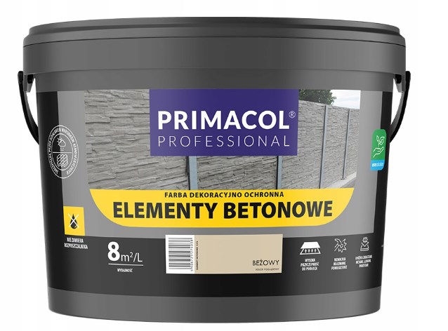 farba do elementów betonowych 2,2l beżowy